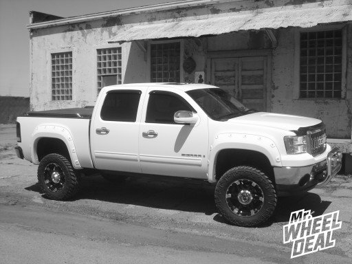 17x9" Ballistic Jester Wheels 2011 Chevy Colorado Z71